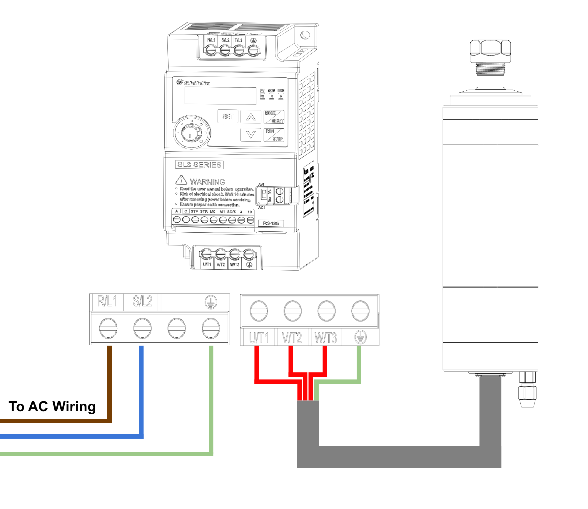 VFD Wiring diagram